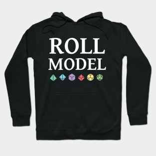 D&D Dice Roll Model Hoodie